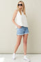 Image 1 of Linen tank top with a loose and relaxed fit perfect for summer Koko from Baltic Linen